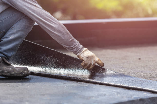 Professional Waterproofing technician working in Custer, WI